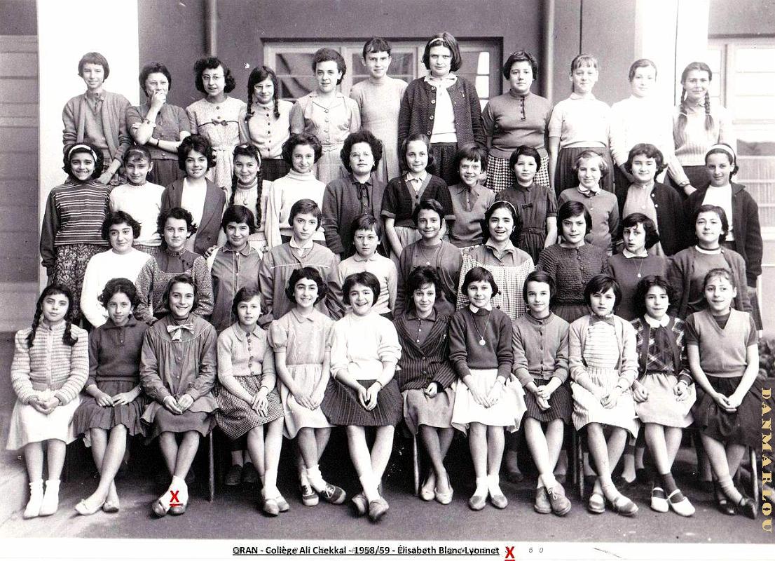 Oran - College Ali-Chekkal - Elisabeth Blanc-Lyonnet - 1959.jpg